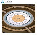 2021 Xuzhou LF supply dome steel structure round prefab steel roof